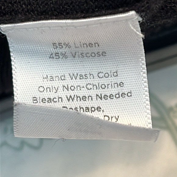 Talbots Black Short Sleeve Top - Picture 6 of 6